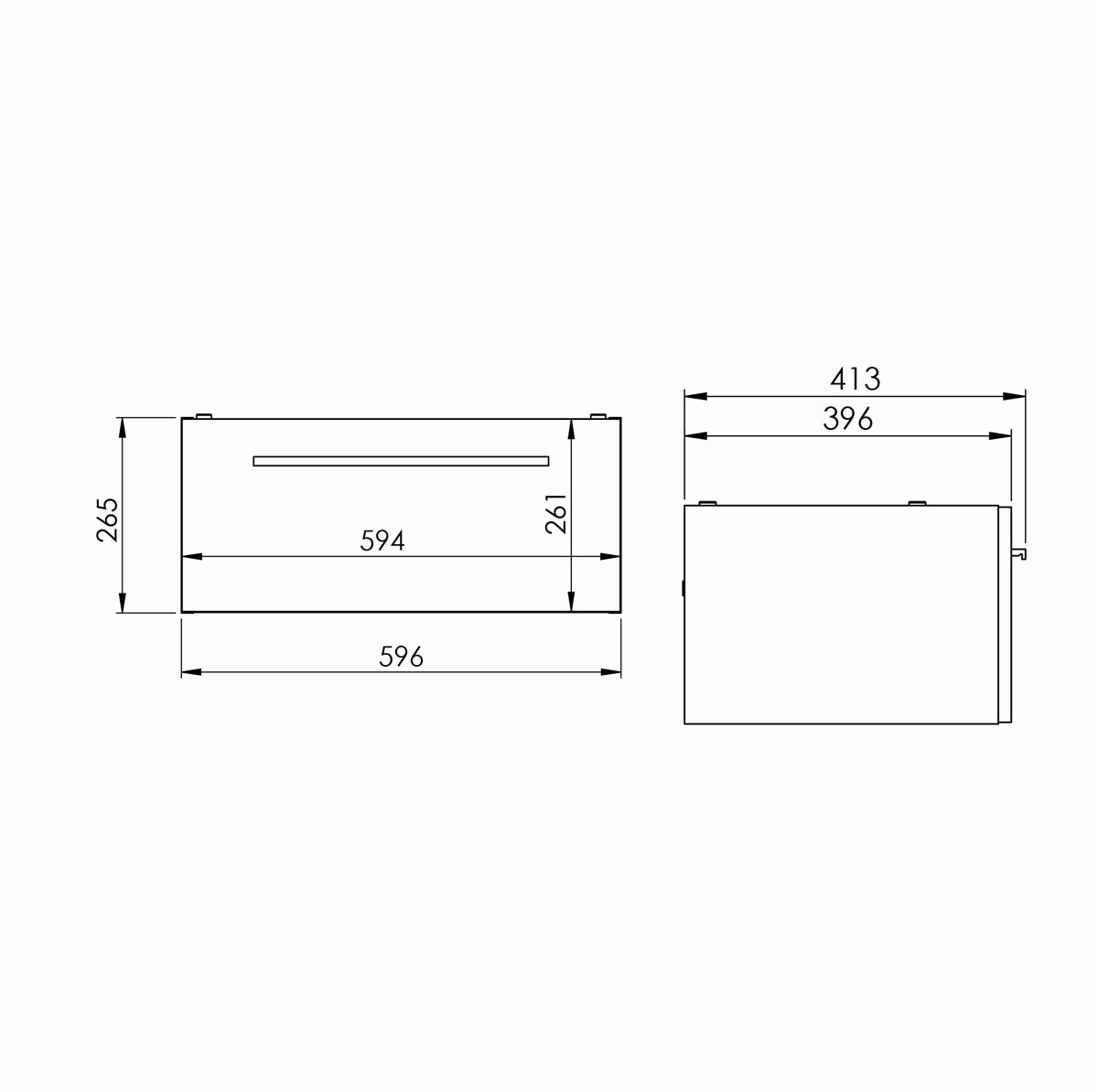 SPINTELĖ SU PRAUSTUVU KWADRO CANELA OAK 60